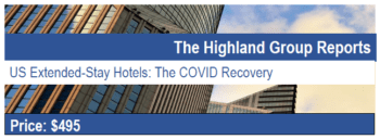 A picture of the highland hotel and its covid recovery.